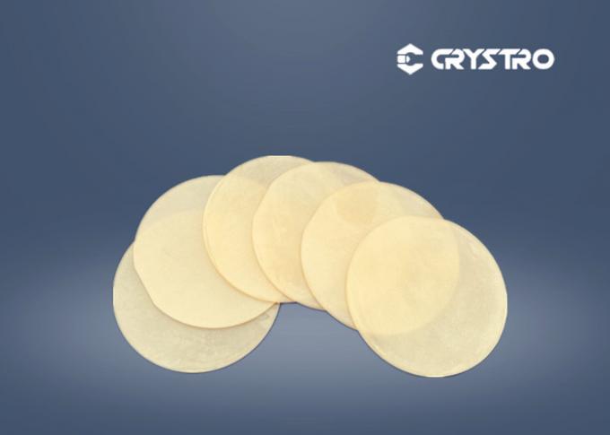 Dia 50mm Effetto piezoelettrico LGS cristallo singolo materiale direzione angolare personalizzata 0