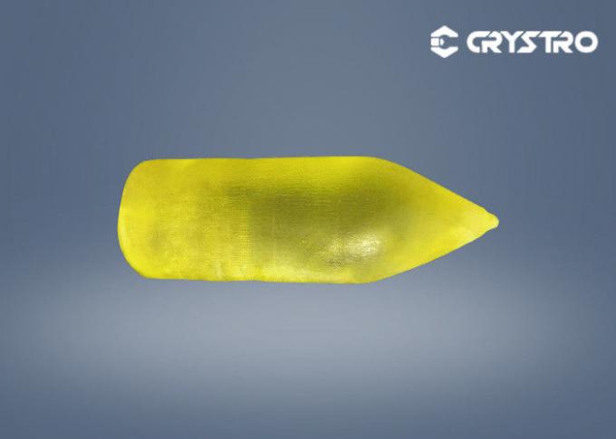 10x10x1mm Alta potenza Ce GAGG Scintillazione singolo cristallo per rilevamento dei raggi γ 0