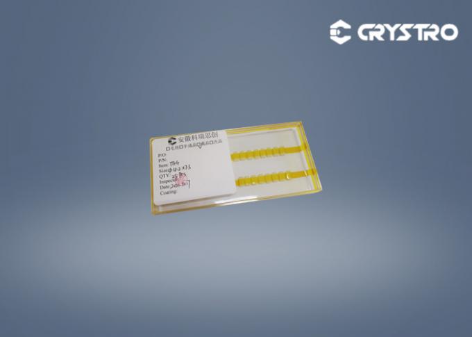 40dB Proporzione di estinzione Dia 4.2mm TGG Cristalli Rodi Terbio Gallio Granato 0