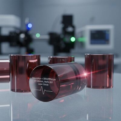 comprare Assorbimento inferiore a 3000 PPM per centimetro a 1064 nanometri Cristalli magneto-ottici con durezza Mohs 8 punto 0 ideali per sistemi laser online manufacture