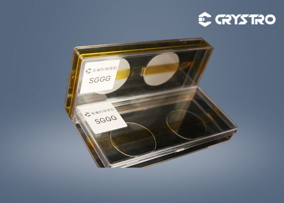 comprare 7.09g/Cm3 Sostituito Gadolinio Gallio Granato GSGG Single Crystal Wafer online manufacture