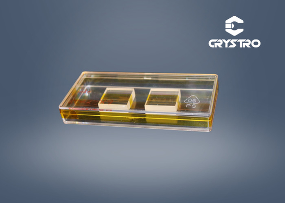 comprare Isolatore ottico quadrato blocchi di cristallo TGG con alto rapporto di estinzione online manufacture