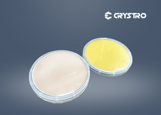 comprare Wafer LiTaO3 dopato con Fe2O3 giallo nero utilizzato per la fotorefrazione online manufacture