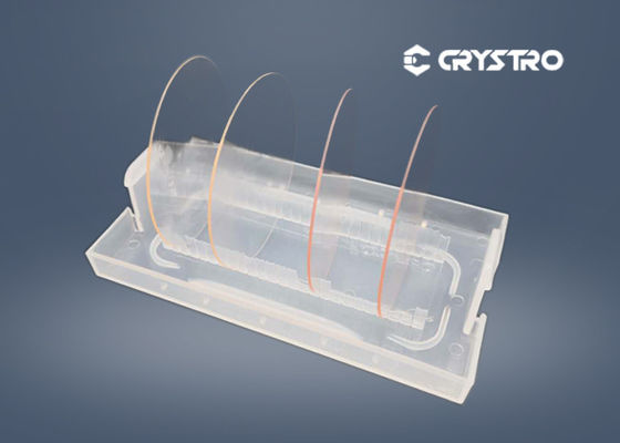 0.6mm Lantano Aluminato LaO Single Crystal Wafer Per Dispositivi elettronici