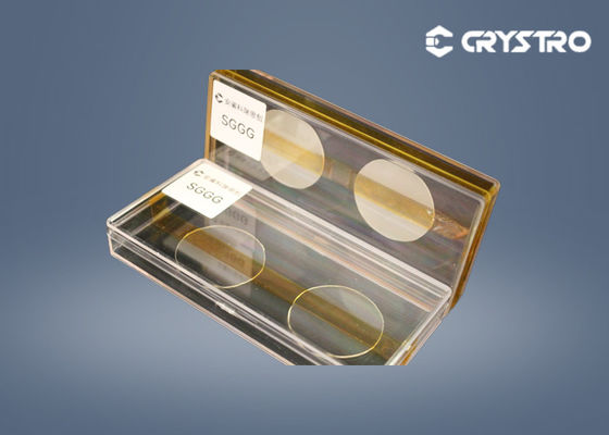 Isolatore di fibra YIG Film GSGG Wafer Substrati monocristallini